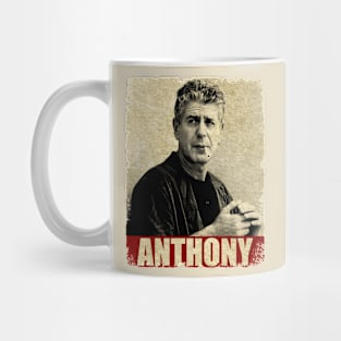 Anthony Bourdain - NEW RETRO STYLE Mug